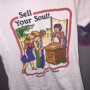 “Sell your soul” t-shirt